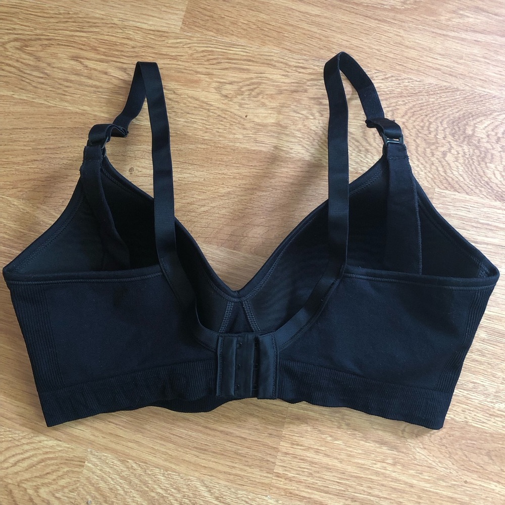 Kindred Bravely Signature Sublime Contour Molded Nursing Bra Black Large - Picture 2 of 6